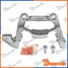 Support, étrier de frein arrière droite pour VW | HZT-VW-072A, 1K0505436M